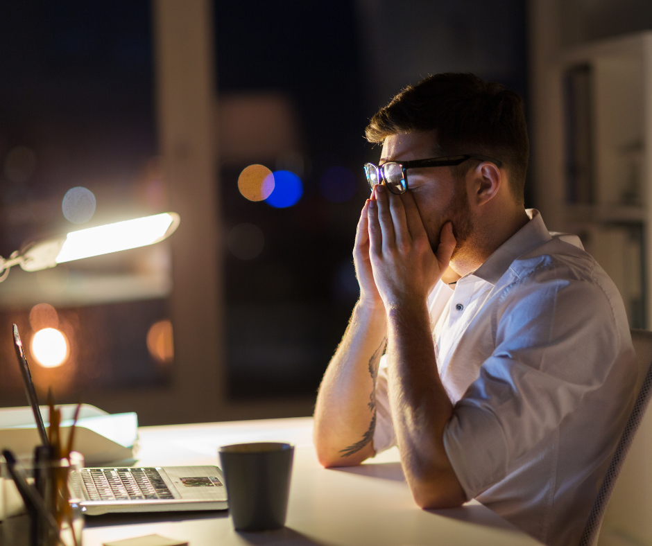 Augenschaeden durch Homeoffice